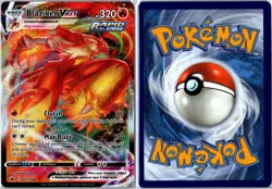 POKEMON CARD - BLAZIKEN VMAX 021/198 CHILLING REIGN VMAX RARE HOLO NEAR MINT - Image 3