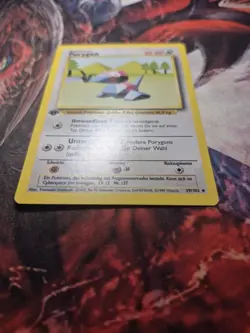 Porygon Base Set 39/102 1st Edition Uncommon German Card Pokemon TCG NM - Image 4