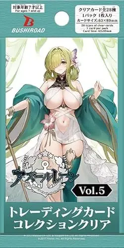 Bushiroad Trading Card Collection Clear (Japanese) Azur Lane Vol. 5 Booster Box - Image 1