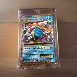 Pokemon M Blastoise EX Mega Ultra Rare Holo Evolutions 22/108 220 HP Card - Image 1