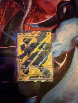 Zekrom ex 158/086 Ultra Rare Full Art - Black Bolt BLK Pokemon TCG NM - Image 1