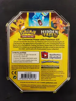 POKEMON - Hidden Fates Tin - Charizard (ENG ) - Image 2