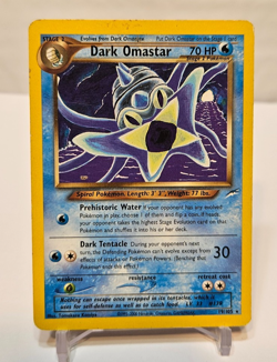 Dark Omastar 19/105 Rare Unlimited Neo Destiny Pokemon 1736 - Image 1