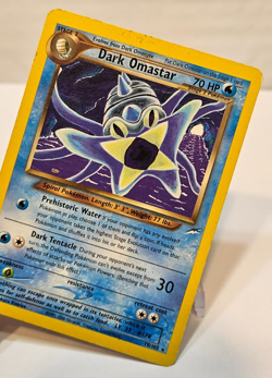 Dark Omastar 19/105 Rare Unlimited Neo Destiny Pokemon 1736 - Image 4