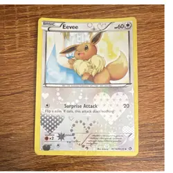 The Pokemon Company Eevee RC14/RC25 Uncommon Holo Radiant Collection 2013 - Image 1