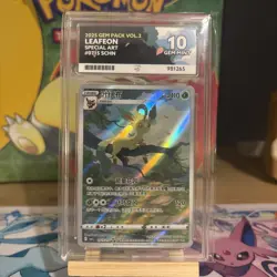 Pokemon TCG - Leafeon Chinese Exclusive GEM 2 - Ace 10! 🔥 - Image 2