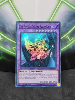 Yugioh Dark Magician Girl The Dragon Knight DLCS-EN006 Purple Ultra Rare 1st NM - Image 1