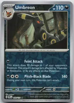 Umbreon 059/131 Holo Rare Prismatic Evolutions Pokemon Holo Near Mint - Image 1
