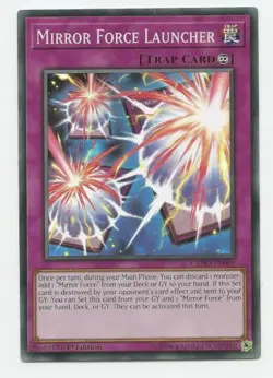 Mirror Force Launcher - CYHO-EN069 - Super Rare - Yugioh - Image 1