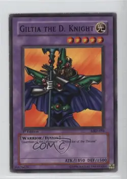 Giltia the D Knight 1st Ed. YuGiOh Metal Raiders #MRD-094 2002 READ - Image 1