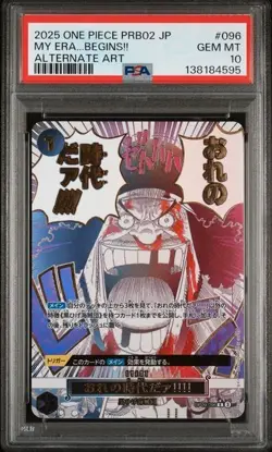 My Era...Begins! OP09-096 - Japanese One Piece PRB02 Alt Art - PSA 10 - Image 1