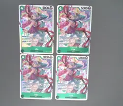 Uta SR OP13-023 Playset ×4 One Piece TCG Card Carrying On His Will English - Image 1
