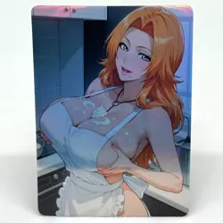 Bleach Rangiku Matsumoto Goddess Anime Waifu ACG Foil Card - Image 1