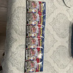 Pokemon TCG Rayquaza Booster Pack Lot 6 Sealed Packs 25 Cards Each Foil 2020 - Image 1