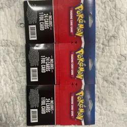 Pokemon TCG Rayquaza Booster Pack Lot 6 Sealed Packs 25 Cards Each Foil 2020 - Image 4