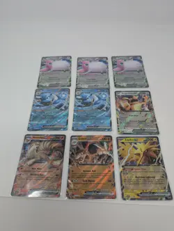 Pokemon 151 Card EX Lot (9)Blastoise Zapdos Kangaskkan Golem Ninetales ENG - Image 1
