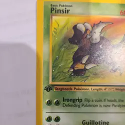 Pokemon Card TCG - Pinsir - 25/64 - Rare 1st Edition - Jungle 1st ed non-holo - Image 2