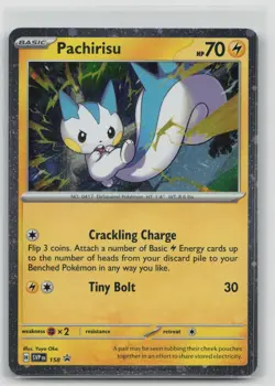 Pachirisu Holo SV: Scarlet & Violet Promo Cards 158 MP - Image 1