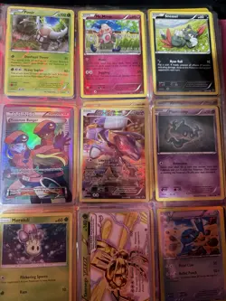 Pokemon TCG Mixed Card Lot Binder Collection Pikachu Charizard Holo EX GX BREAK - Image 2