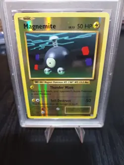 Magnemite 37/108 Reverse Holo XY - Evolutions Pokemon TCG Card PSA 10 - Image 2