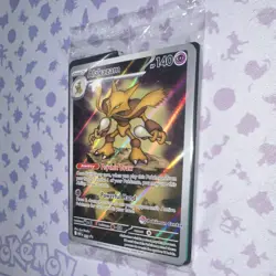Pokemon TCG Alakazam 009 Pokemon Center Promo Holo English Card 2025 - Image 2