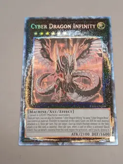 Yugioh Cyber Dragon Infinity RA04-EN068 Prismatic Collector's Rare NM - Image 2