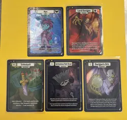 Neopets TCG Battle Some Secret Rare Textured Lot Of 5 Cards - Image 1