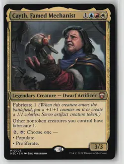 Cayth, Famed Mechanist 6 Mythic Commander: Modern Horizons 3 Near Mint - Image 1