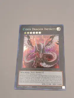 Yugioh! Cyber Dragon Infinity Secret Rare - RA04-EN068 1st Edition - English - Image 2