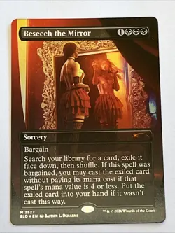 Beseech The Mirror (Borderless) Secret Lair Foil Las Vegas 2026 - Image 1