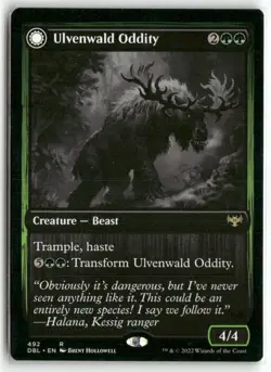 Ulvenwald Oddity 492 Rare Innistrad: Double Feature Magic: The Gathering LP - Image 1