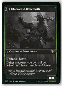 Ulvenwald Oddity 492 Rare Innistrad: Double Feature Magic: The Gathering LP - Image 2