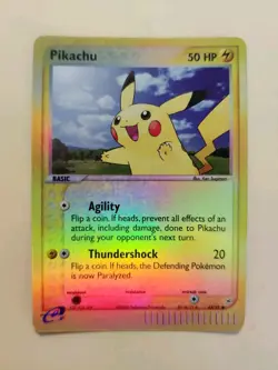 Pokemon TCG 2004 PIKACHU 43/95 Reverse Holo LP - Image 1