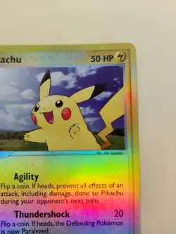 Pokemon TCG 2004 PIKACHU 43/95 Reverse Holo LP - Image 4