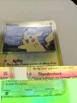 Pokemon TCG 2004 PIKACHU 43/95 Reverse Holo LP - Image 5