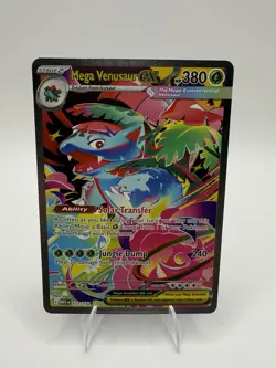 Pokemon TCG Mega Venusaur EX Card 177/132 Holo - Image 1