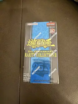 YuGiOh 25th Anniversary Rarity Collection II (2) Booster Box 18 packs SEALED New - Image 1