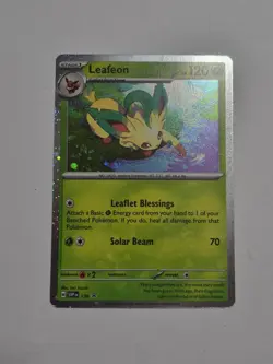 Leafeon (Cosmos Holo) 170 Holo Promo Scarlet & Violet Promo Pokemon Holo NM - Image 1