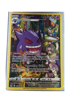 Pokemon Gengar TG06/TG30 Swsh11: Lost Origin Trainer Gallery Holo Ultra Rare NM - Image 1