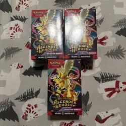 Pokemon Ascended Heroes Booster Bundle Box Lot of 3 - Image 1