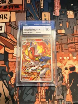 Infernape 173/167 CGC 10 Illustration Rare - Twilight Masquerade Pokemon TCG - Image 1