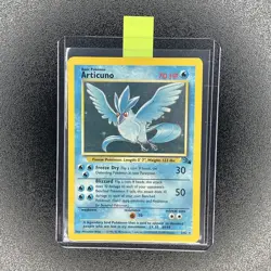 🔥 Articuno 2/62🔥 Original Holo Rare Fossil Set WOTC Pokemon Vintage Card 1999 - Image 1