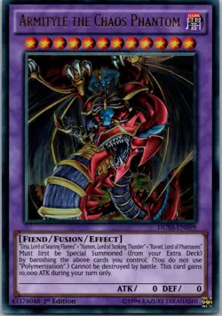 Yugioh Armityle the Chaos Phantom DUSA-EN099 1st Edition Ultra Rare NM - Image 1