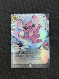 Disney Lorcana TCG Angel Experiment 624 Enchanted Winter Spell #238/204 Foil - Image 1