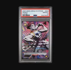 Union Arena Hisoka 2 Star Signature Alt Art Holo PSA 10 Gem Mint Hunter x Hunter - Image 1