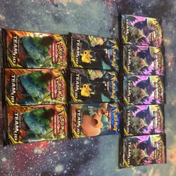 Pokemon Sun & Moon Booster Pack 10 Cards Unopened Factory Sealed Team Up New - Image 1