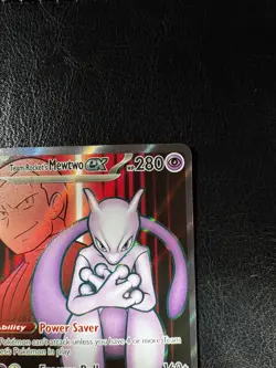 Pokemon Card - Team Rocket's Mewtwo ex 213/182 - Destined Rivals - Image 3