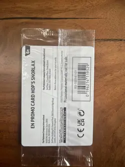 SEALED Hop's Snorlax 117/159 Stamped Gamestop Promo Journey Together Pokemon TCG - Image 2