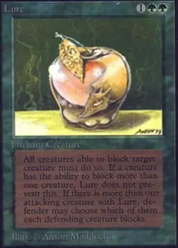 Lure ~ Lightly Played Unlimited MTG Magic UltimateMTG Green Card - Image 1