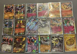 Pokemon TCG GX EX mega VMAX Holo Lot (18Cards) Charizard Aerodactyl Mawile - Image 1